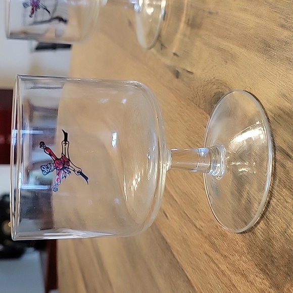 Two Gilbey's Vodka Glasses - Picture 3 of 3